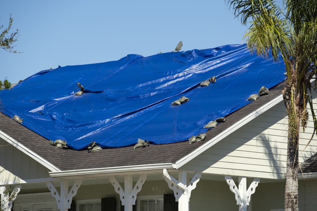 Storm Damage Roof Repair in Metairie
